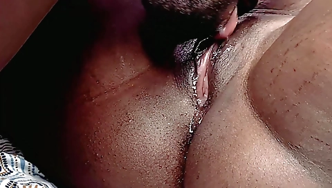 ebony milf gets on top of her lover and rides his cock