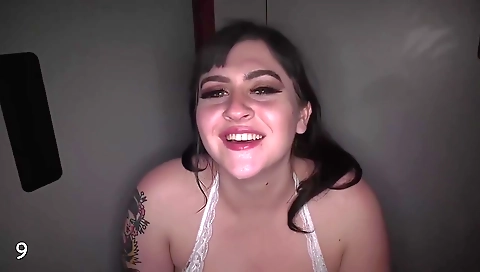 Big boobies black girl with a tattooed babe and a black man