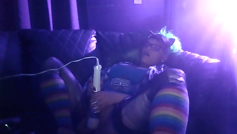 Sexy ebony milf with a tattoo shows off her ass and boobs