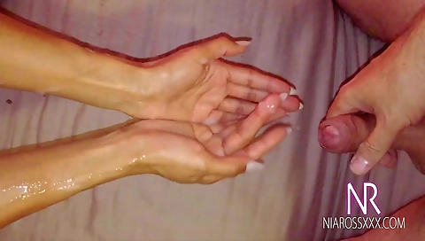 Ebony milf in black lingerie gets fucked with a big dick