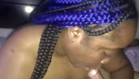 Ebony hottie gets her ass humped by her handsome lover