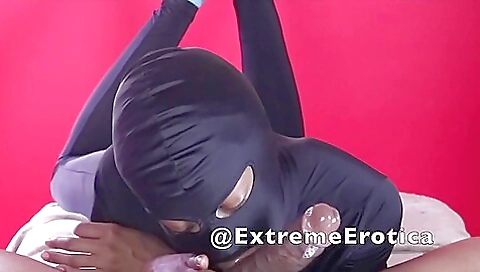 Masked Freak Sucking Dick