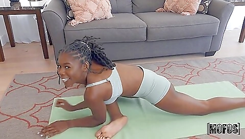 Amoral Ebony Teen 18+ Breathtaking Adult