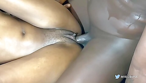 Creamy 18yo Petite African Neighbor Vs Small Dick Sugar Step daddy