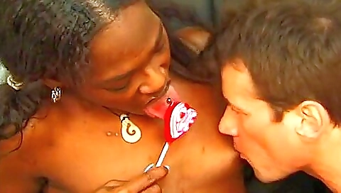 Black Slut Fucked By White Stud In The Ass And Both Lick And Stuff Asses With Toys